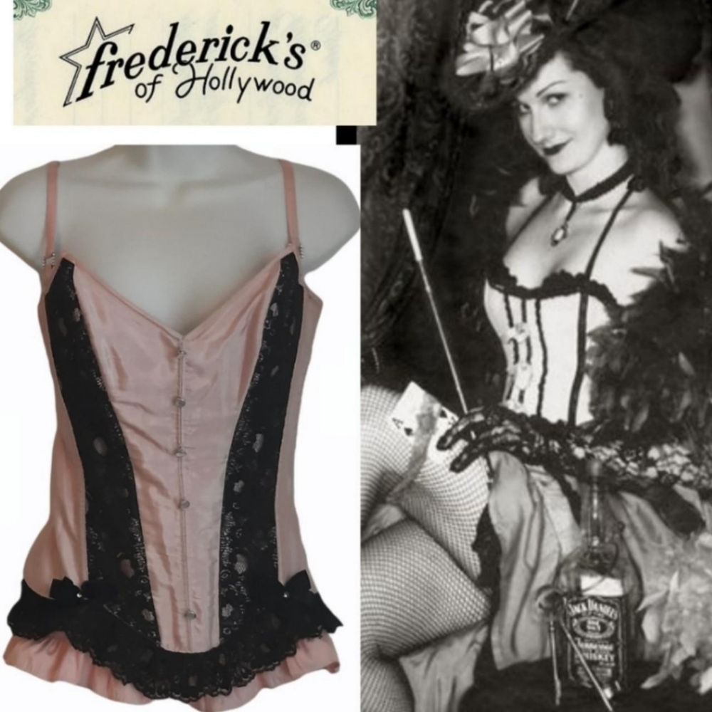 Fredericks of Hollywood vintage inspired corset